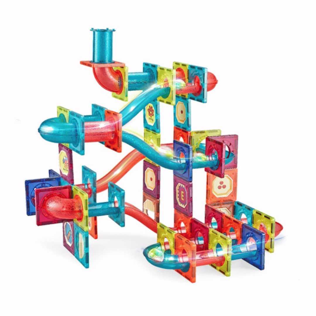 Juego de Construcción Magnético con Pelotas- 125 Piezas