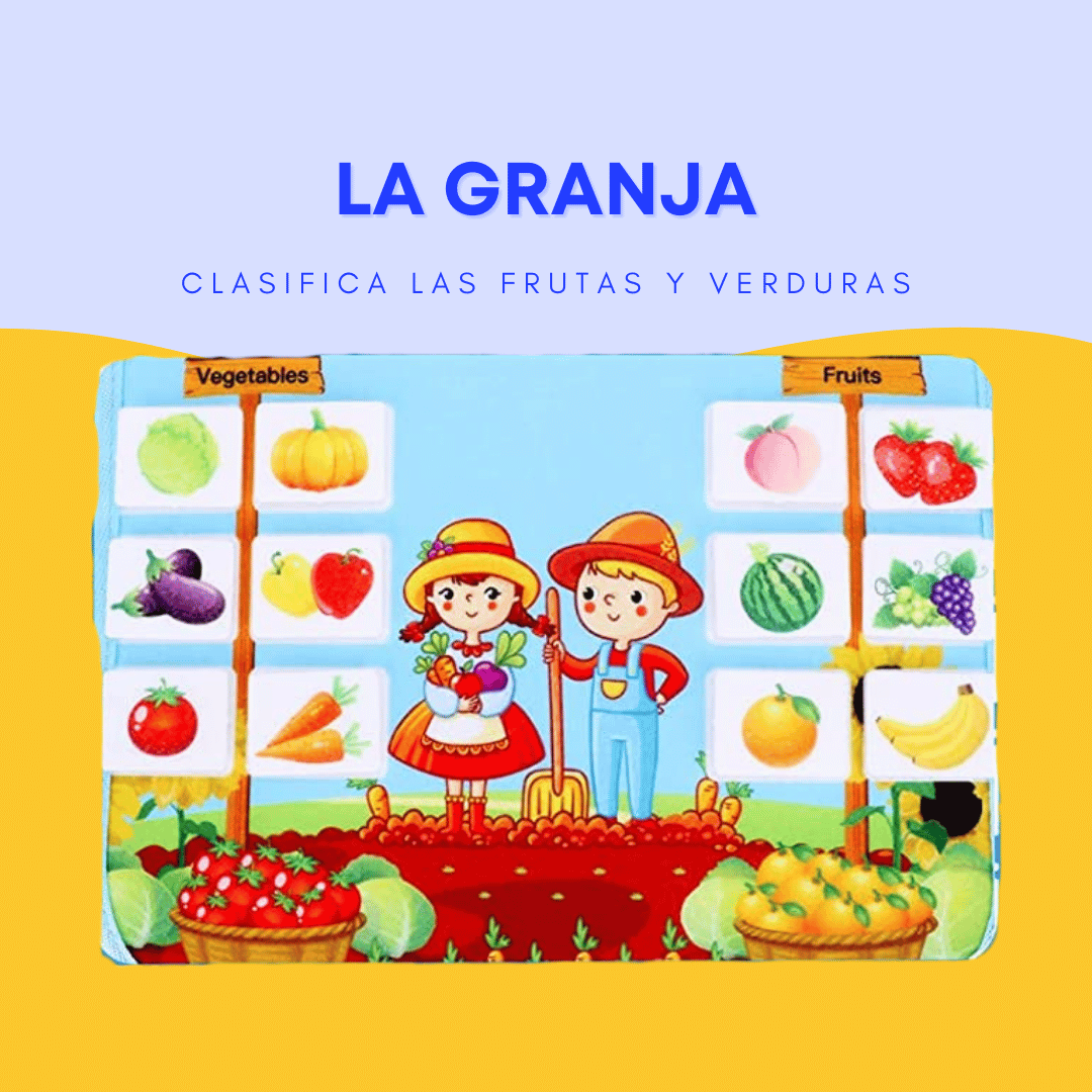 Libro Educativo e Interactivo 3D (1 a 6 años) - Original