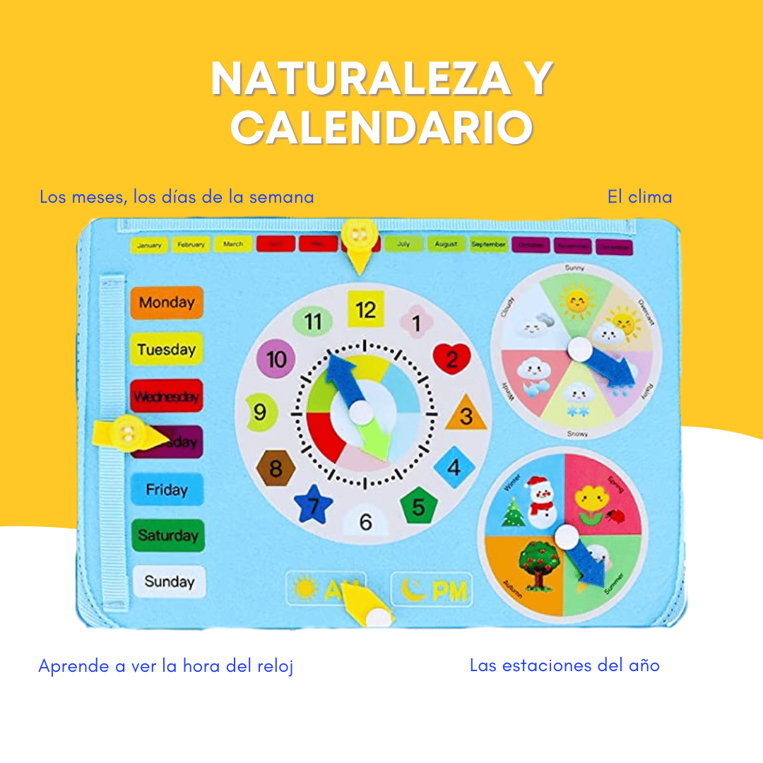Libro Educativo e Interactivo 3D (1 a 6 años) - Original