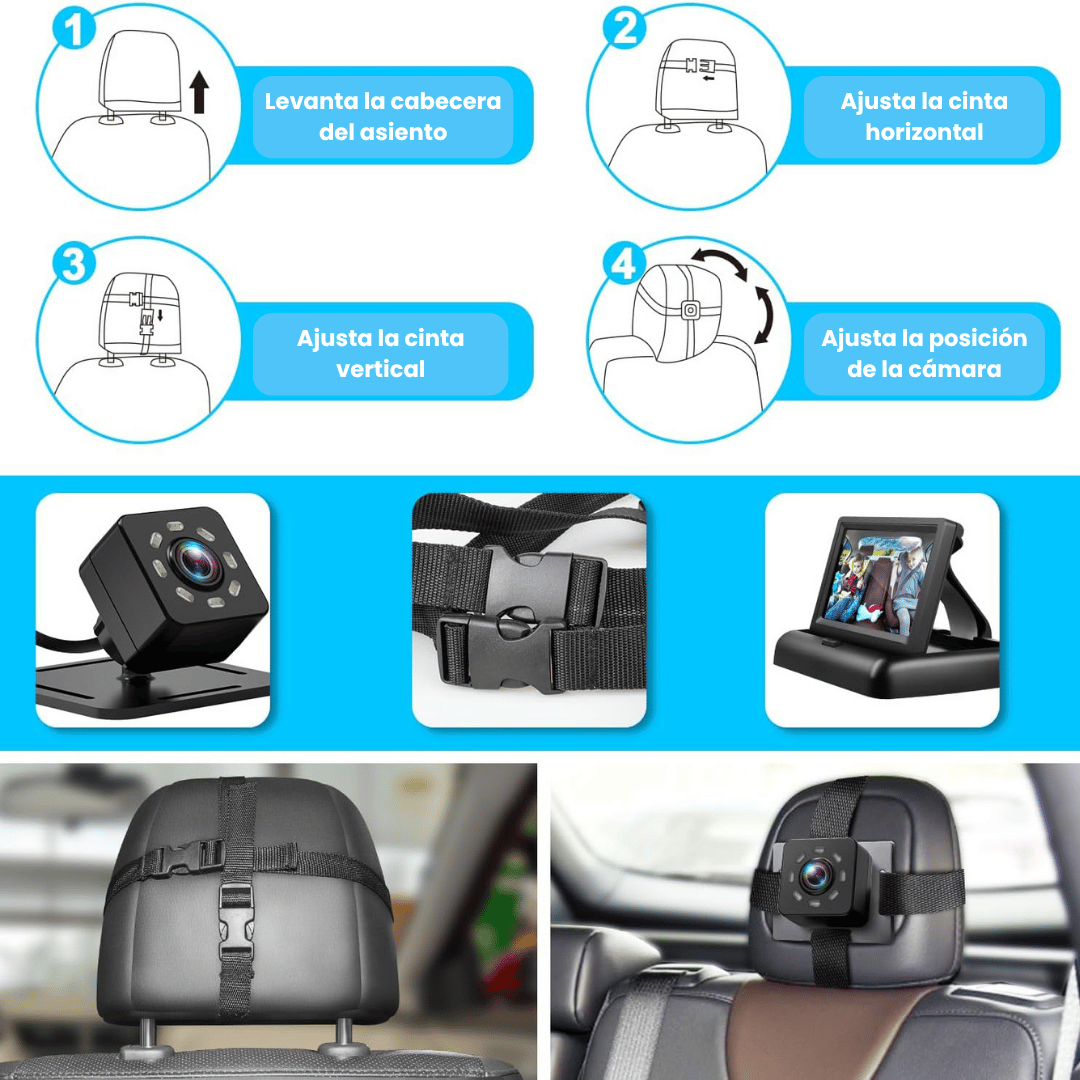 Monitor para Vehículos - Viajes más seguros y más cómodos