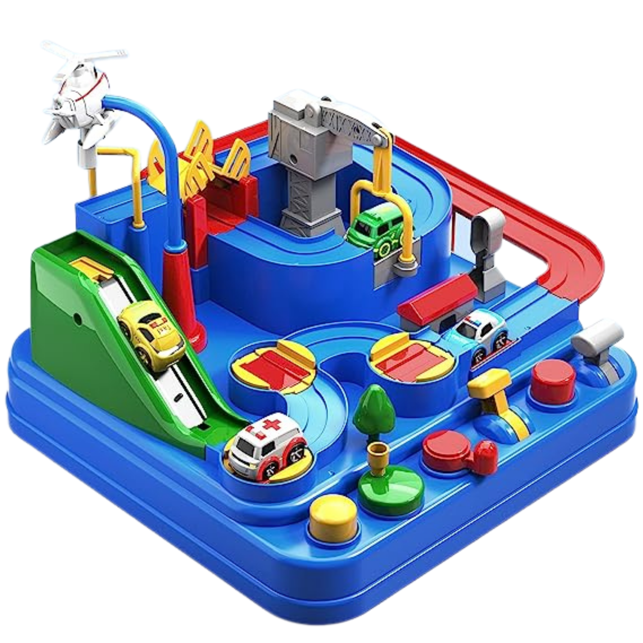 Pista de Autos Didáctica e Interactiva para Niños (3 a 10 años)