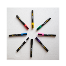 Cargar imagen en el visor de la galería, Plumones de Acrílico 5mm™ - Set 8 Colores
