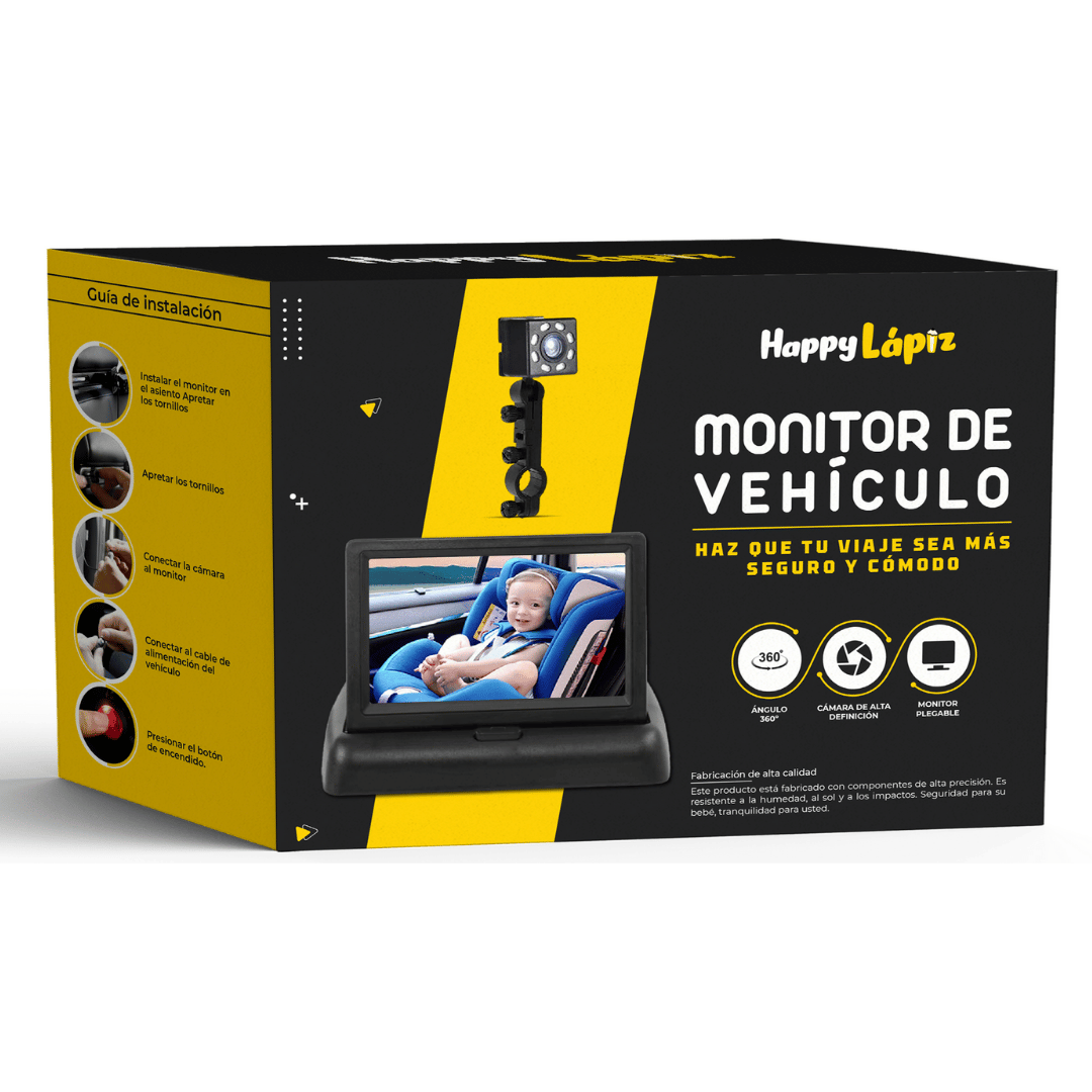 Monitor para Vehículos - Viajes más seguros y más cómodos